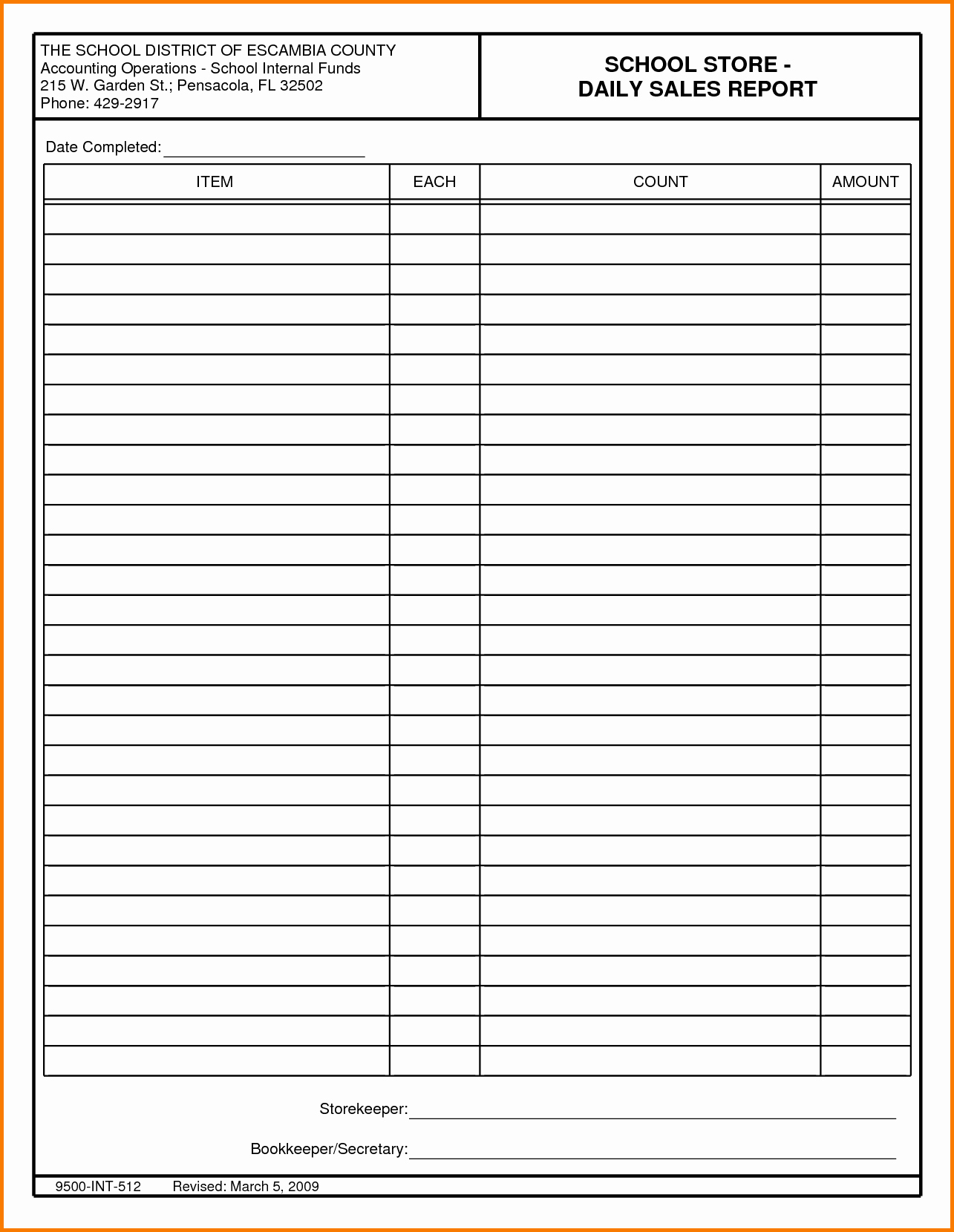 Daily Sales Report Template Best Of 8 Daily Sales Report Template