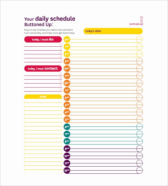 Daily Task List Template Word Luxury Daily Task List Templates 8 Free Sample Example