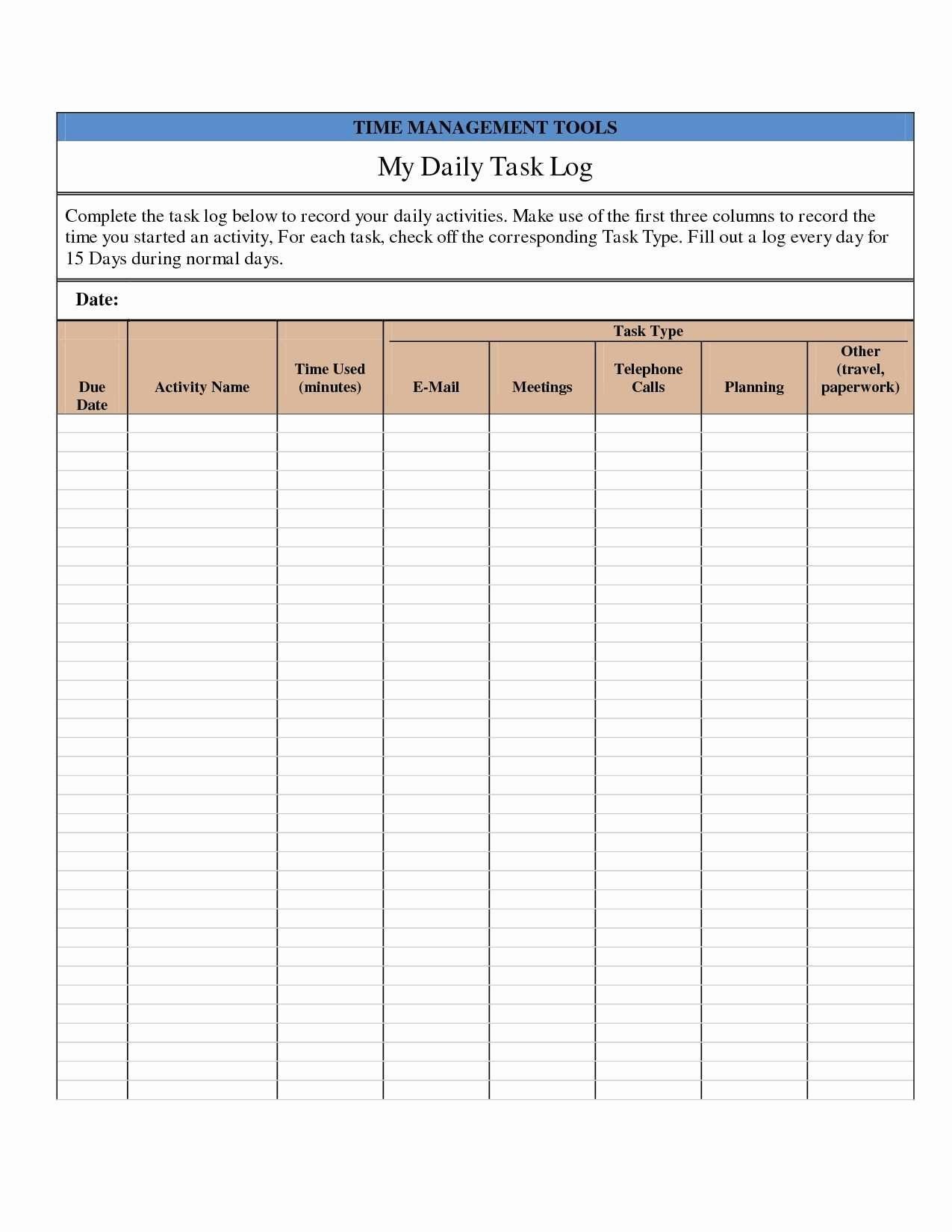 free excel task tracking templates