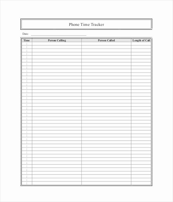 Daily Time Tracking Template Fresh 12 Time Tracking Sample Templates Free Word Excel Pdf