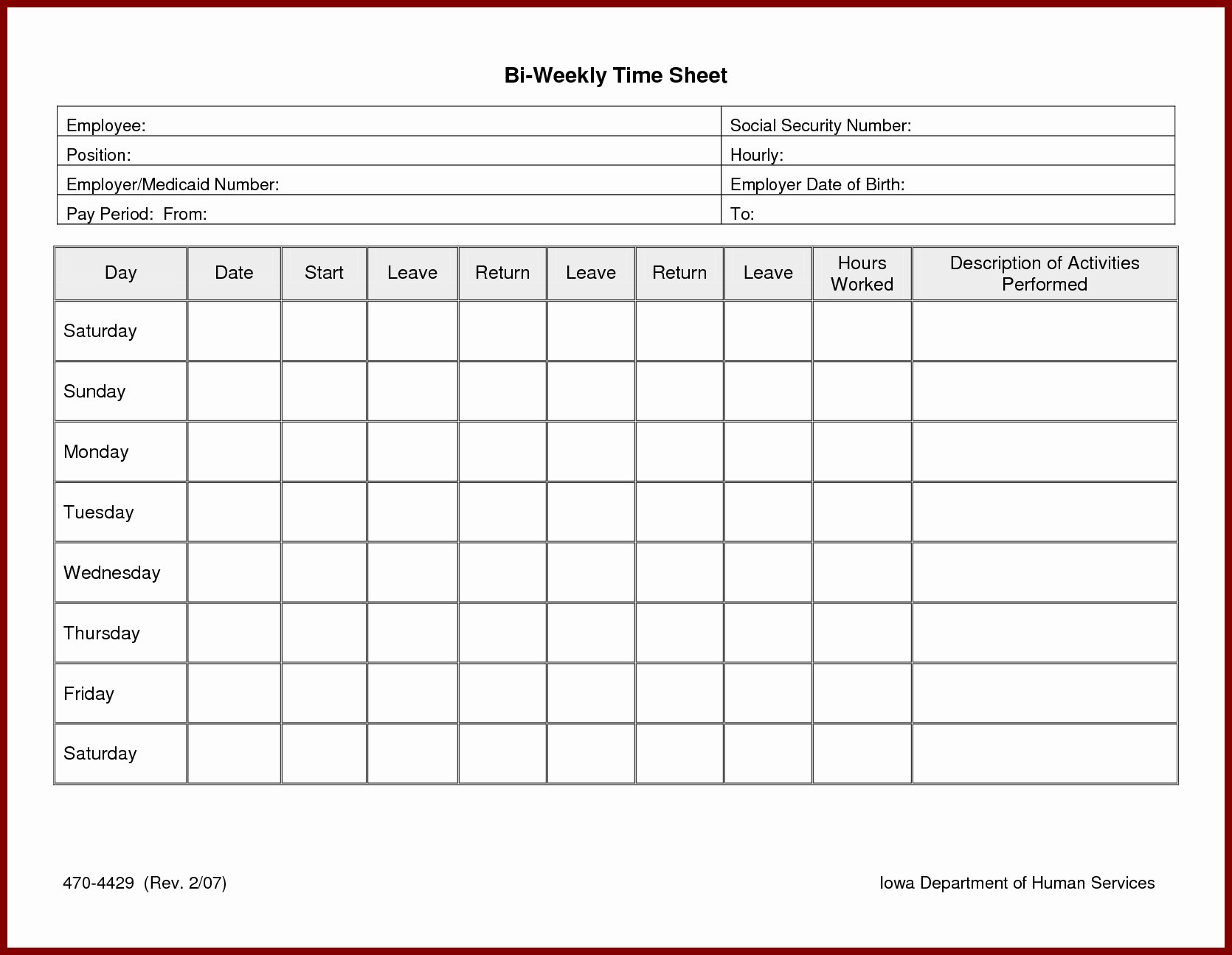 Daily Time Tracking Template Fresh Daily Timesheet Excel Template