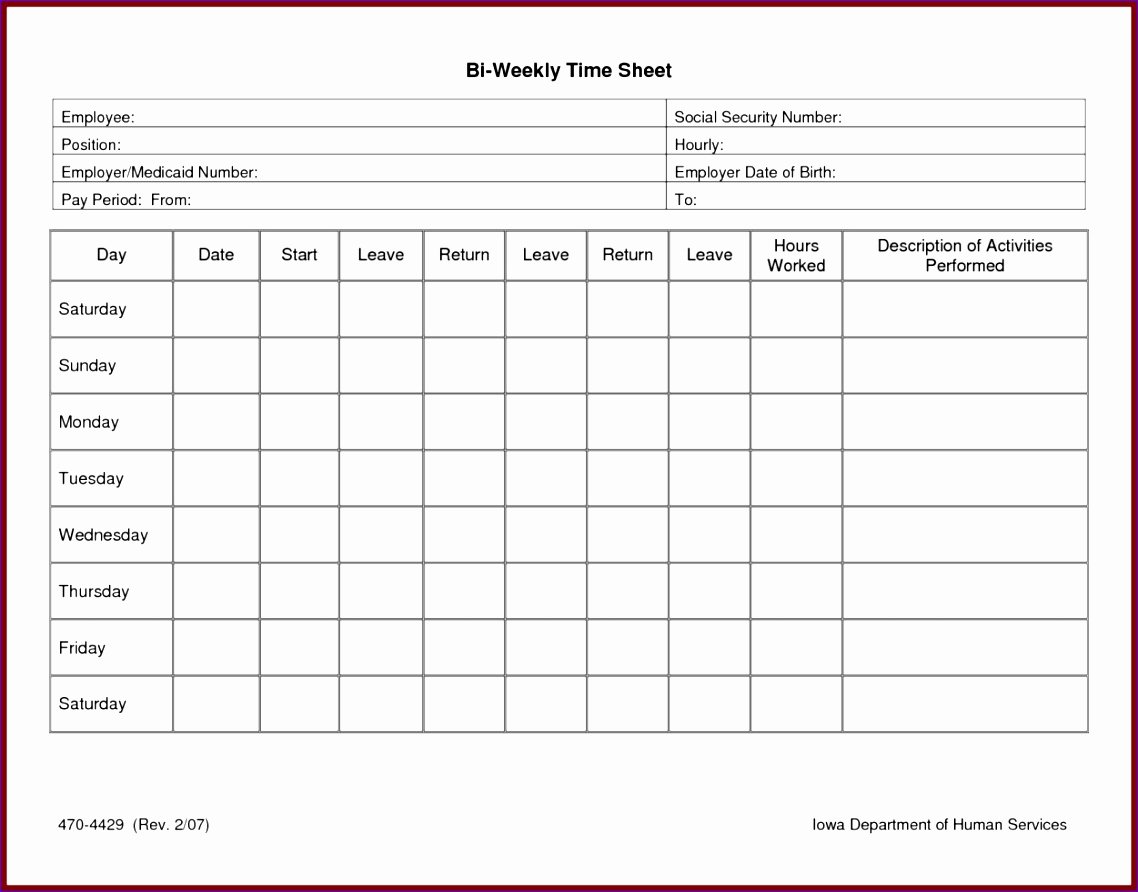 Daily Timesheet Excel Template Elegant 10 Excel Timesheet Template for Multiple Employees