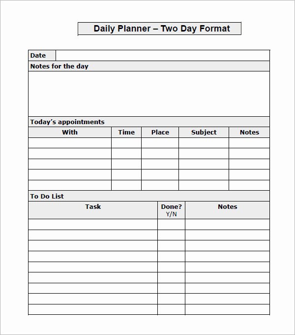Daily to Do List Template Lovely to Do List Template 16 Download Free Documents In Word
