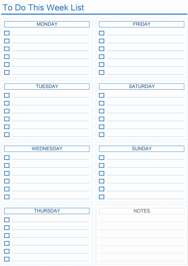 Daily todo List Template Fresh Daily to Do List Templates for Excel