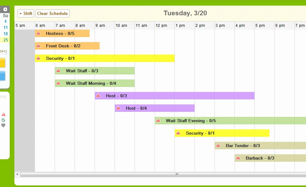 Daily Work Schedule Template Beautiful 5 Daily Work Schedule Templates Excel Excel Xlts