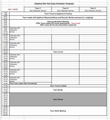 Daily Work Schedule Template New 19 Perfect Daily Work Schedule Templates Free Template