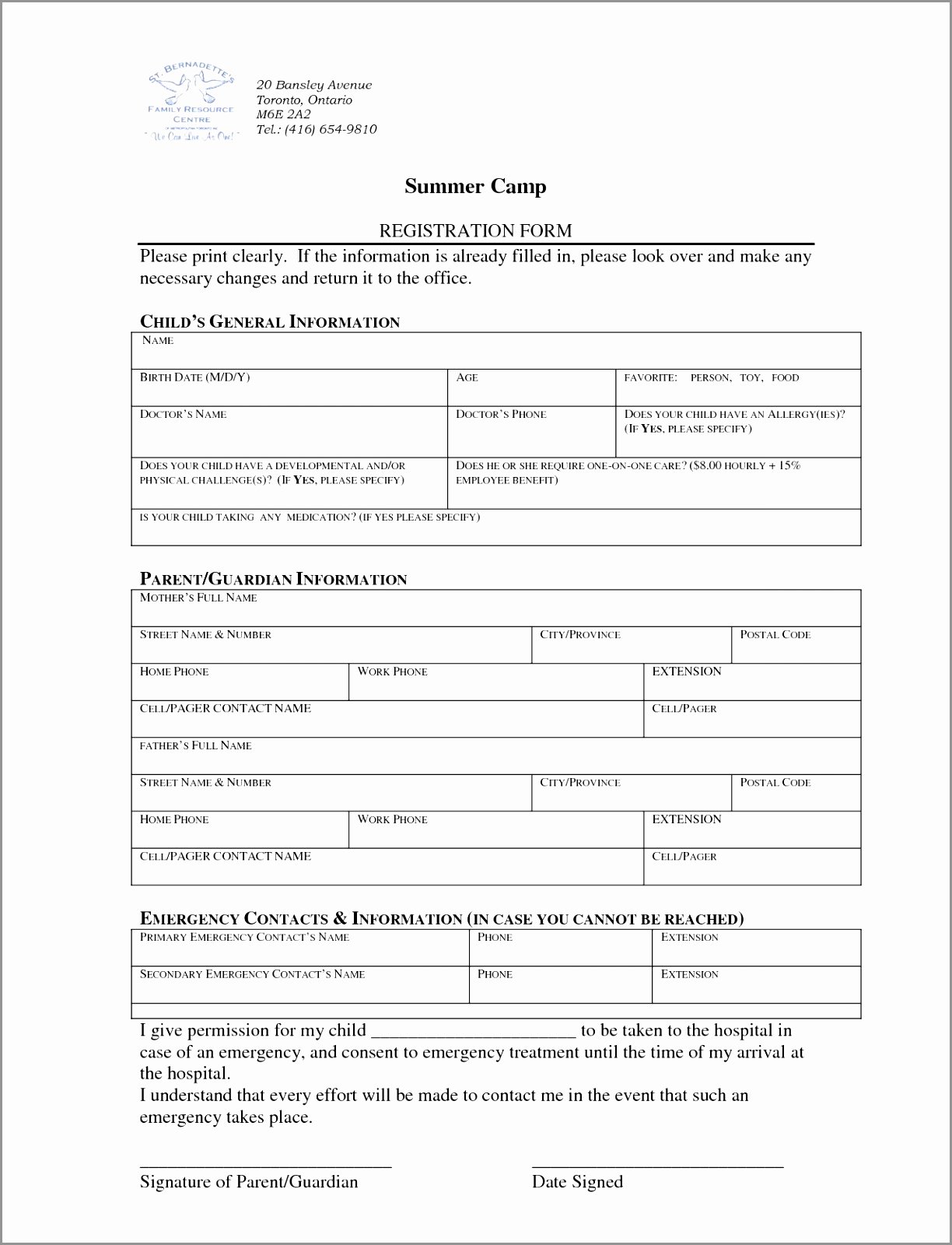 Dance Registration form Template Awesome 6 Dance School Registration form Template Free