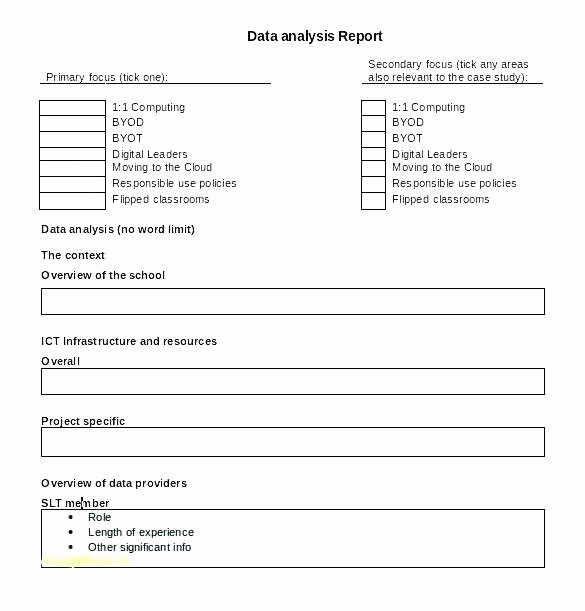 Data Analysis Report Template Elegant Data Analysis Report Template – Chaseevents