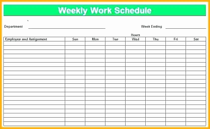 Daycare Staff Schedule Template Inspirational Staff Schedule Template Kitchen Monthly
