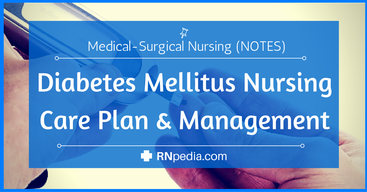 Diabetes Management Plan Template Beautiful Diabetes Mellitus Nursing Care Plan &amp; Management