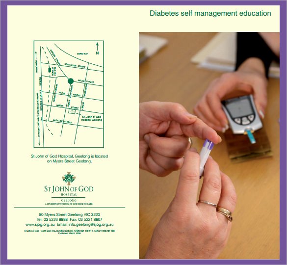 Diabetes Management Plan Template Inspirational Diabetes Brochure Templates 13 Download Documents In
