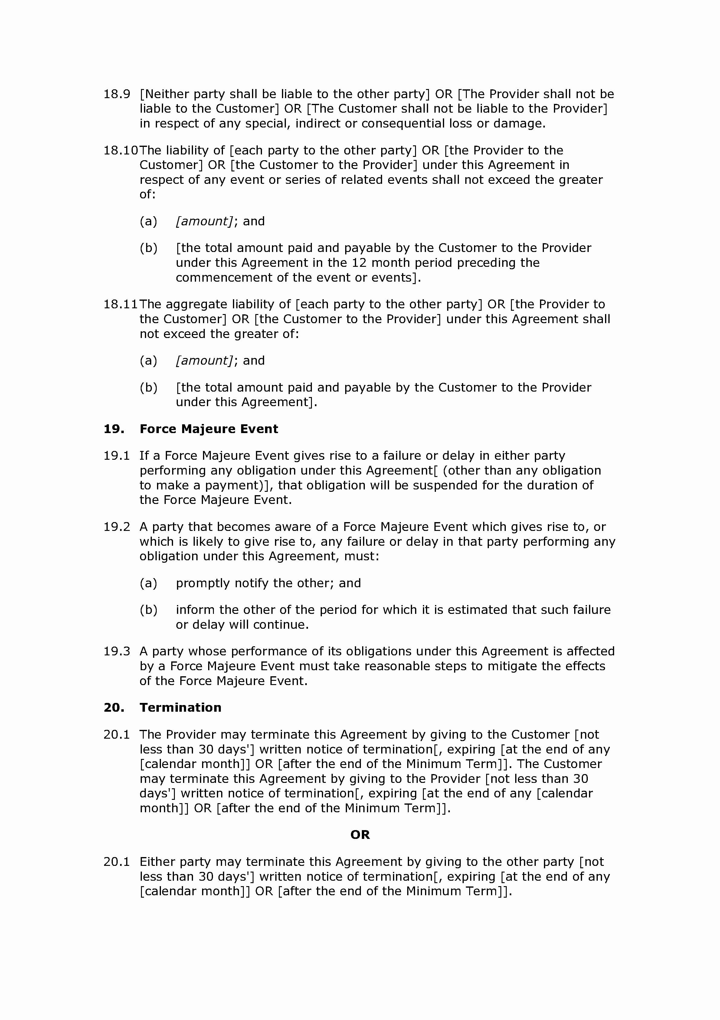 Digital Marketing Contract Template Best Of Digital Marketing Contract Template