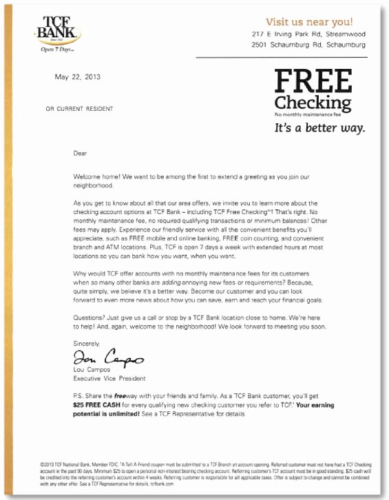 Direct Mail Letter Template Best Of when Consumers are On the Move Financial Marketers Should
