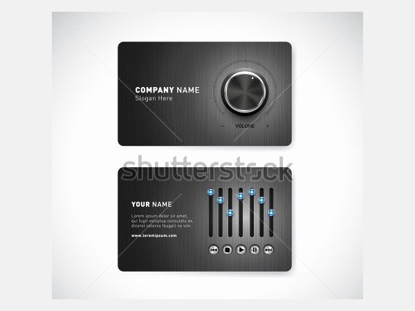 Dj Business Cards Template Lovely 19 Dj Business Cards Free Psd Ai Vector Eps format
