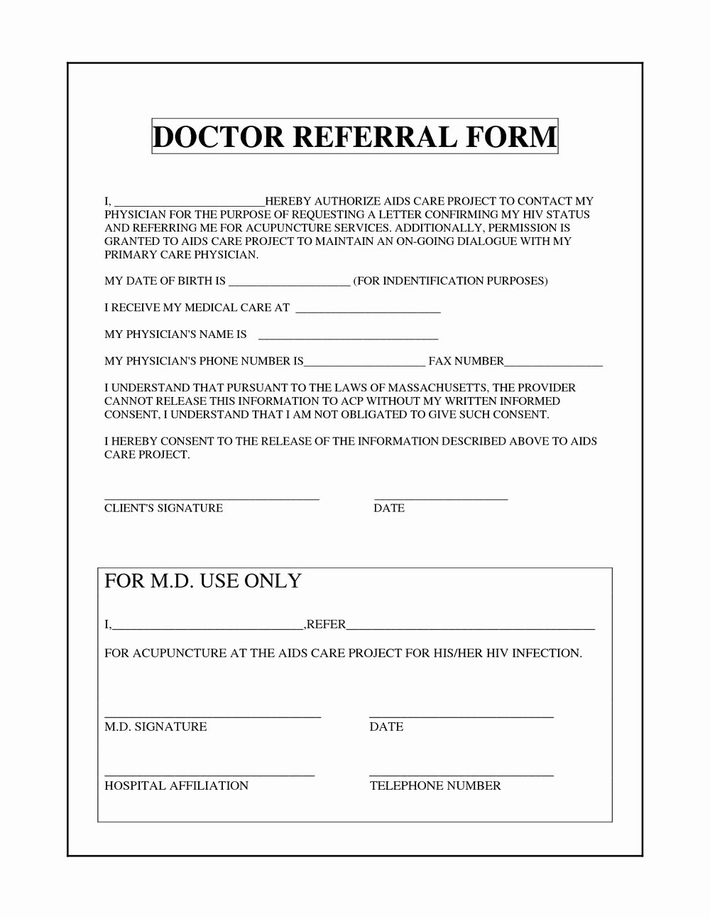 Doctor Referral form Template Awesome United Healthcare Primary Care Physician Referral form