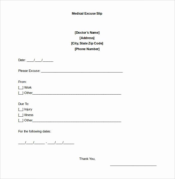 Doctors Notes for Work Template Inspirational 22 Doctors Note Templates Free Sample Example format