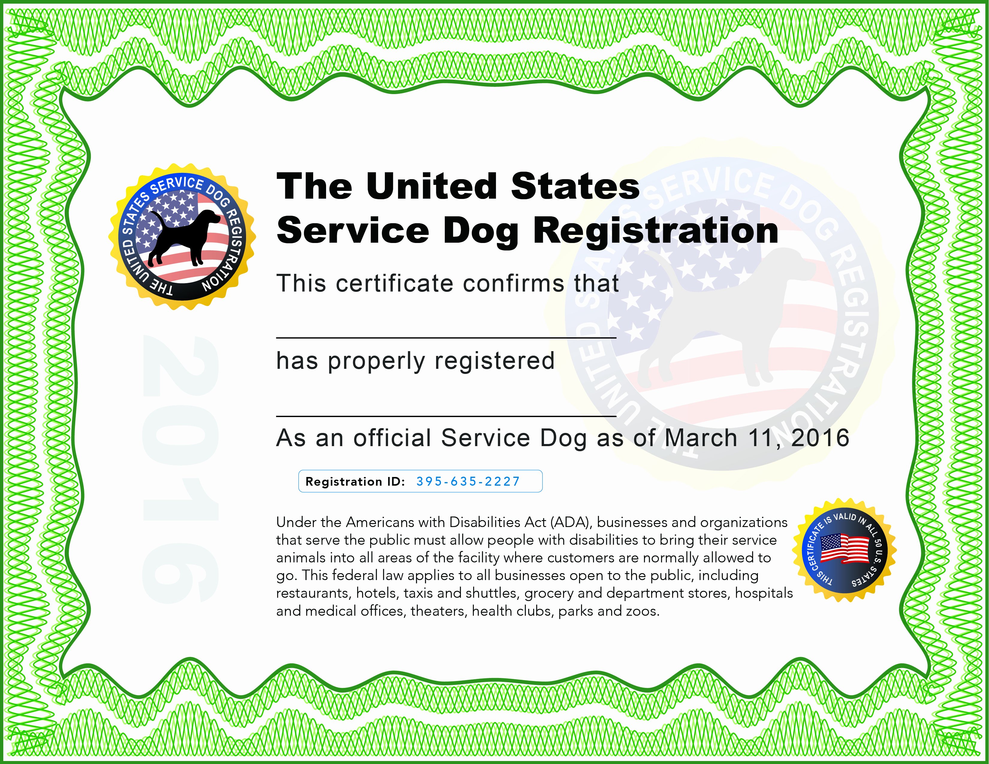 Dog Training Certificate Template Lovely Service Dog Certificate Pdf
