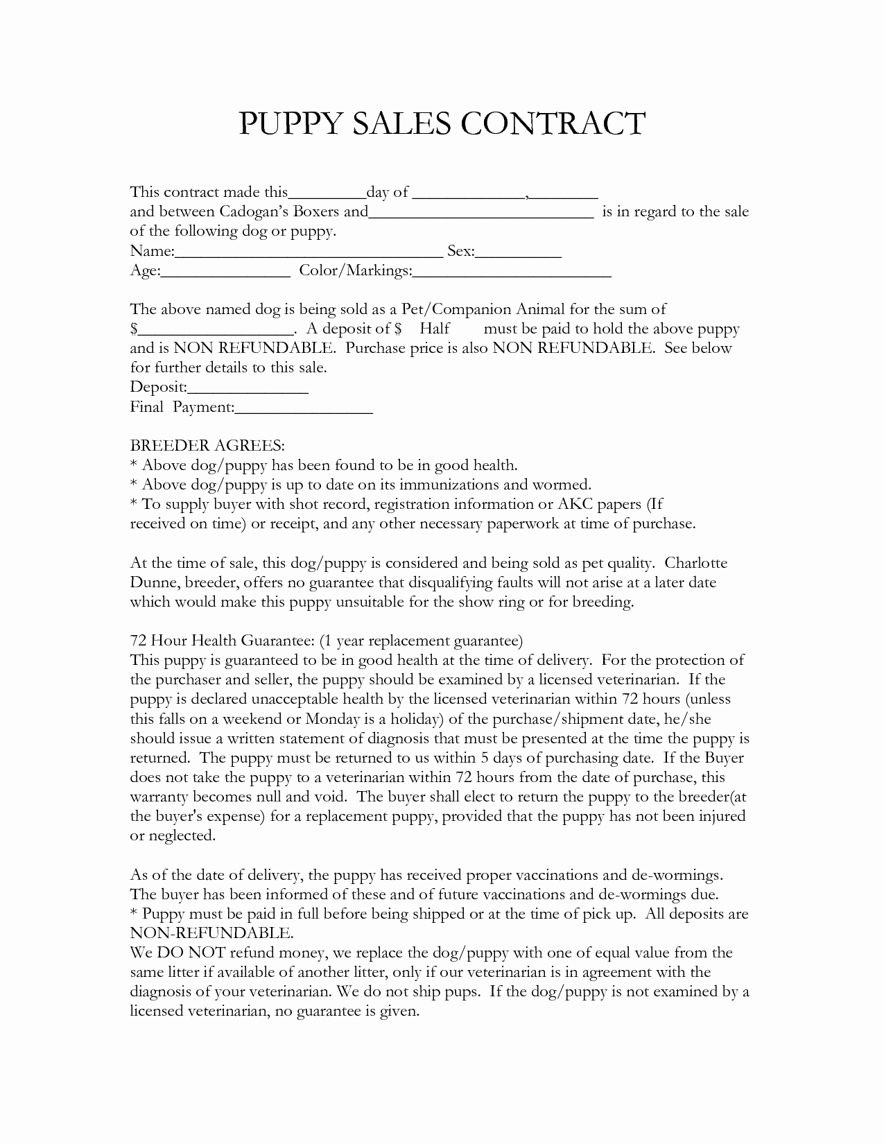 Dog Training Contract Template Beautiful Contract Template