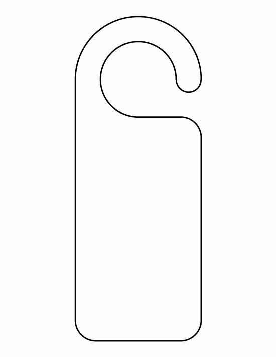 Door Hanger Template Free Awesome Pin by Kara tomko On for the Home Pinterest