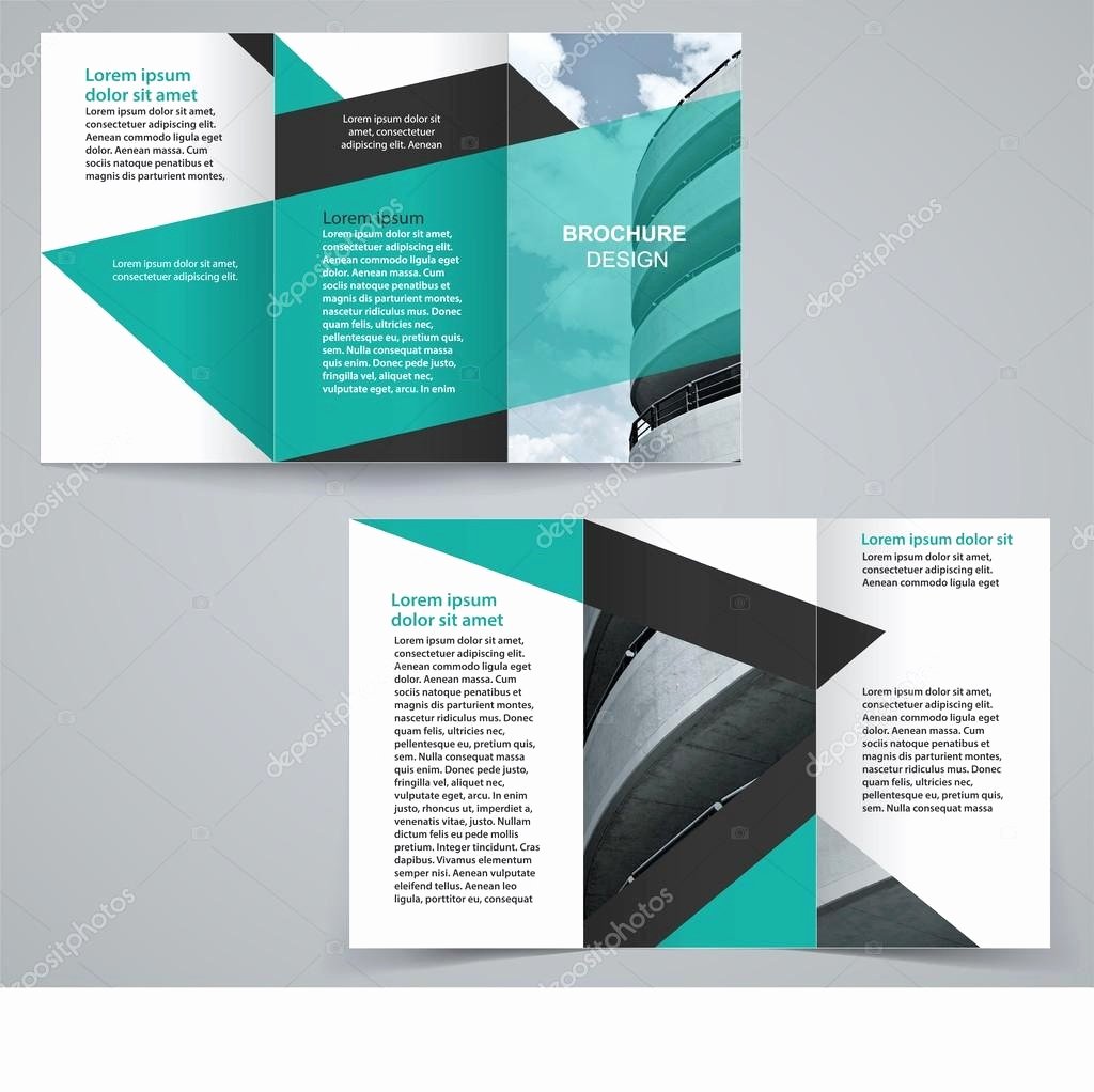 Double Sided Brochure Template Awesome 50 Lovely Double Sided Tri Fold Brochure Template