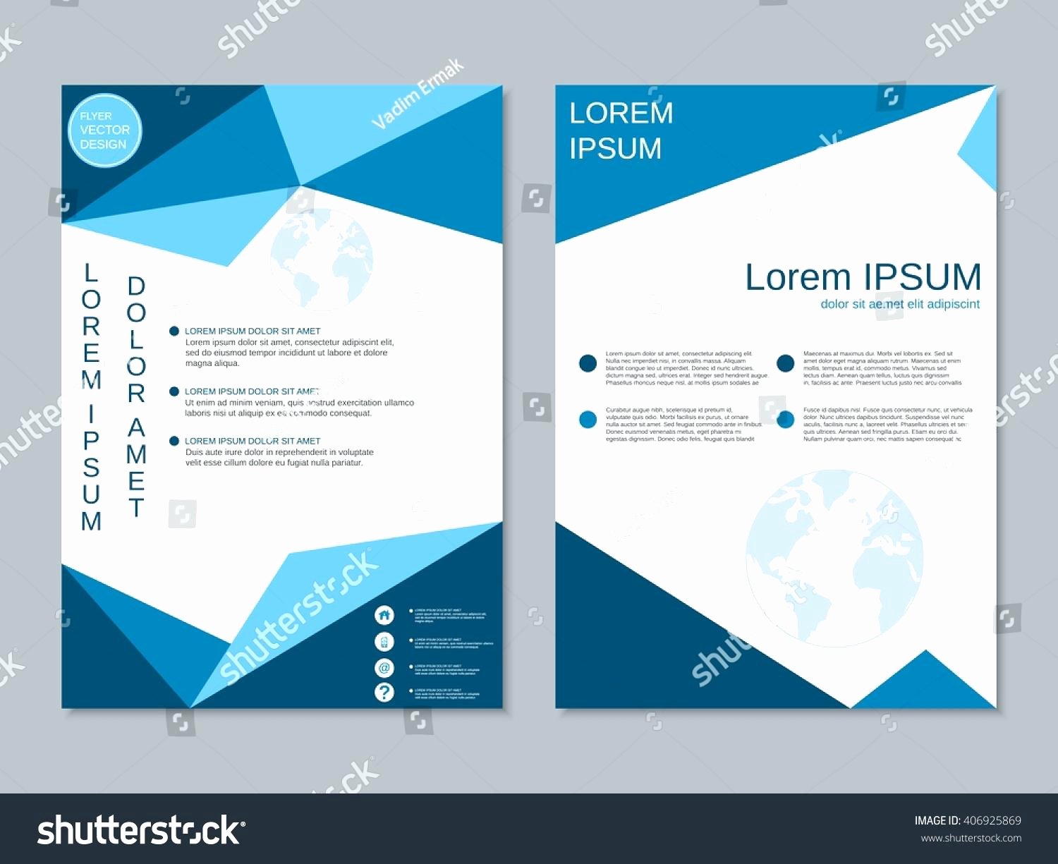 Double Sided Brochure Template New 2 Sided Brochure Templates Free