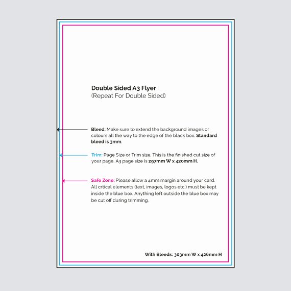 Double Sided Flyer Template Inspirational Virtual Print Digital Printers Hamilton