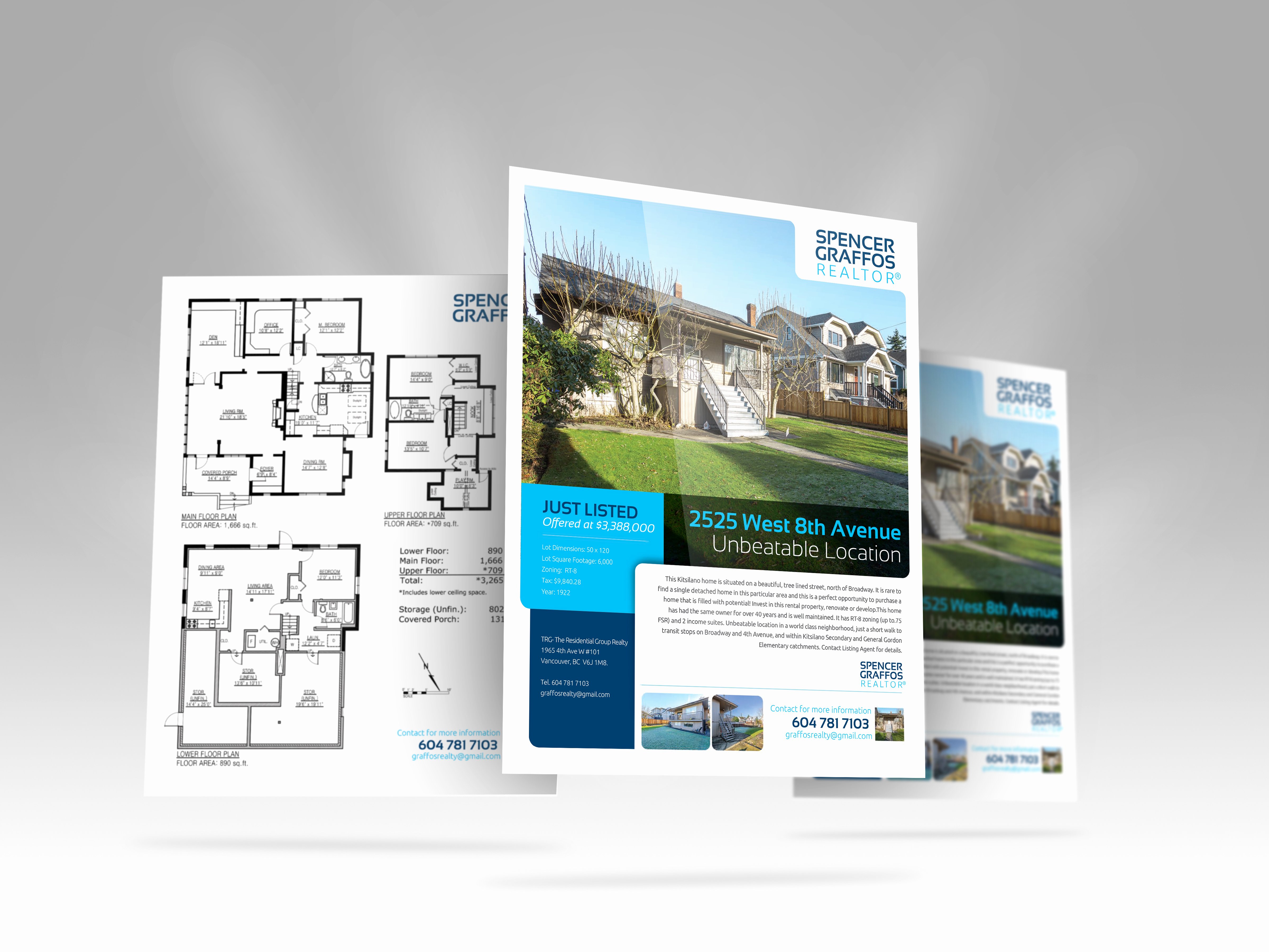 Double Sided Flyer Template Unique Real Estate Feature Sheet Templates