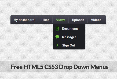 Drop Down Menu Template Best Of 46 Creative & Free Drop Down Menus In HTML5 and Css3