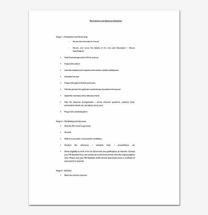 Editable Checklist Template Word Lovely Process Checklist Template 20 Editable Checklists