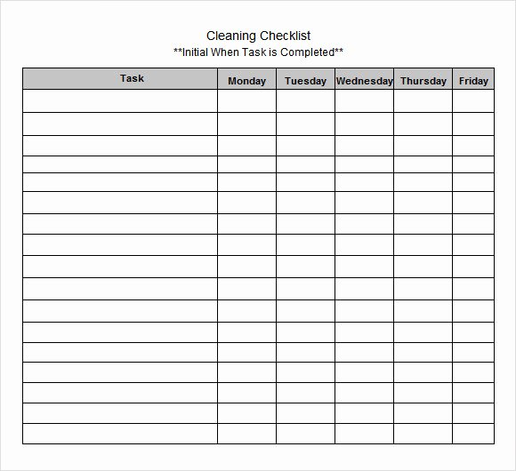 Editable Checklist Template Word Lovely Sample Blank Checklist Template 27 Documents Download