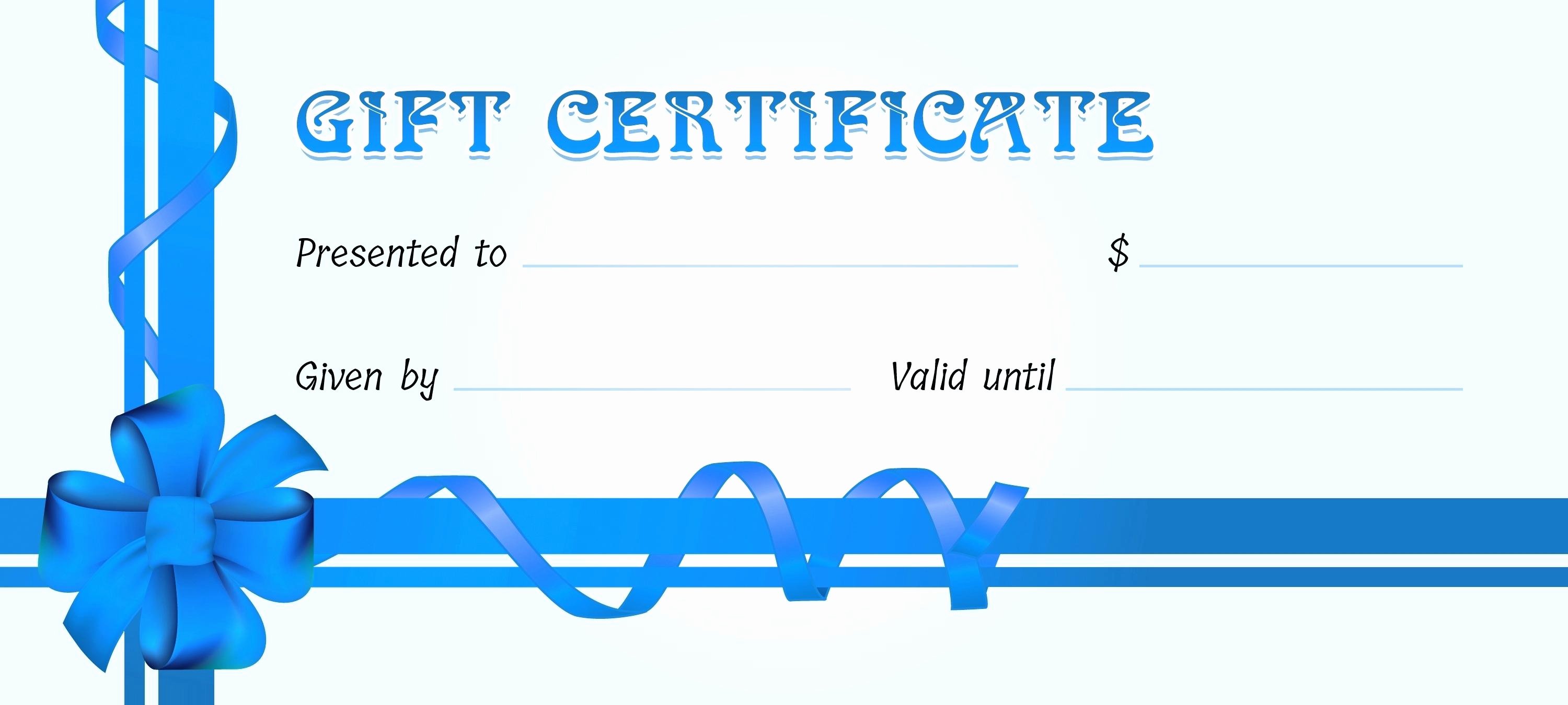 Editable Gift Certificate Template Unique Template Editable Gift Certificate Template