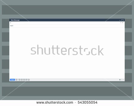 Email Template Background Image Best Of Email Template Dark Background Stock Vector