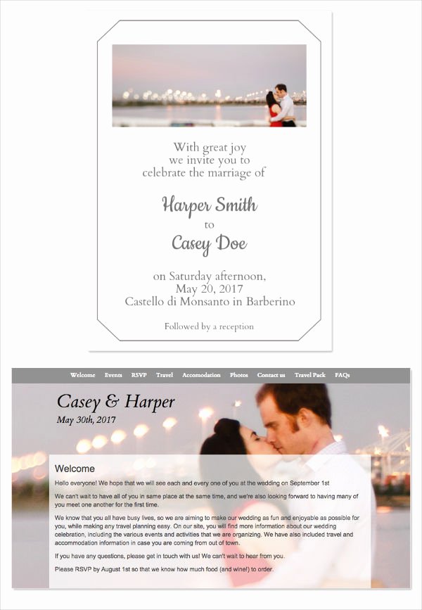 Email Wedding Invitation Template Lovely 8 Wedding E Mail Invitation Templates Psd Ai Word