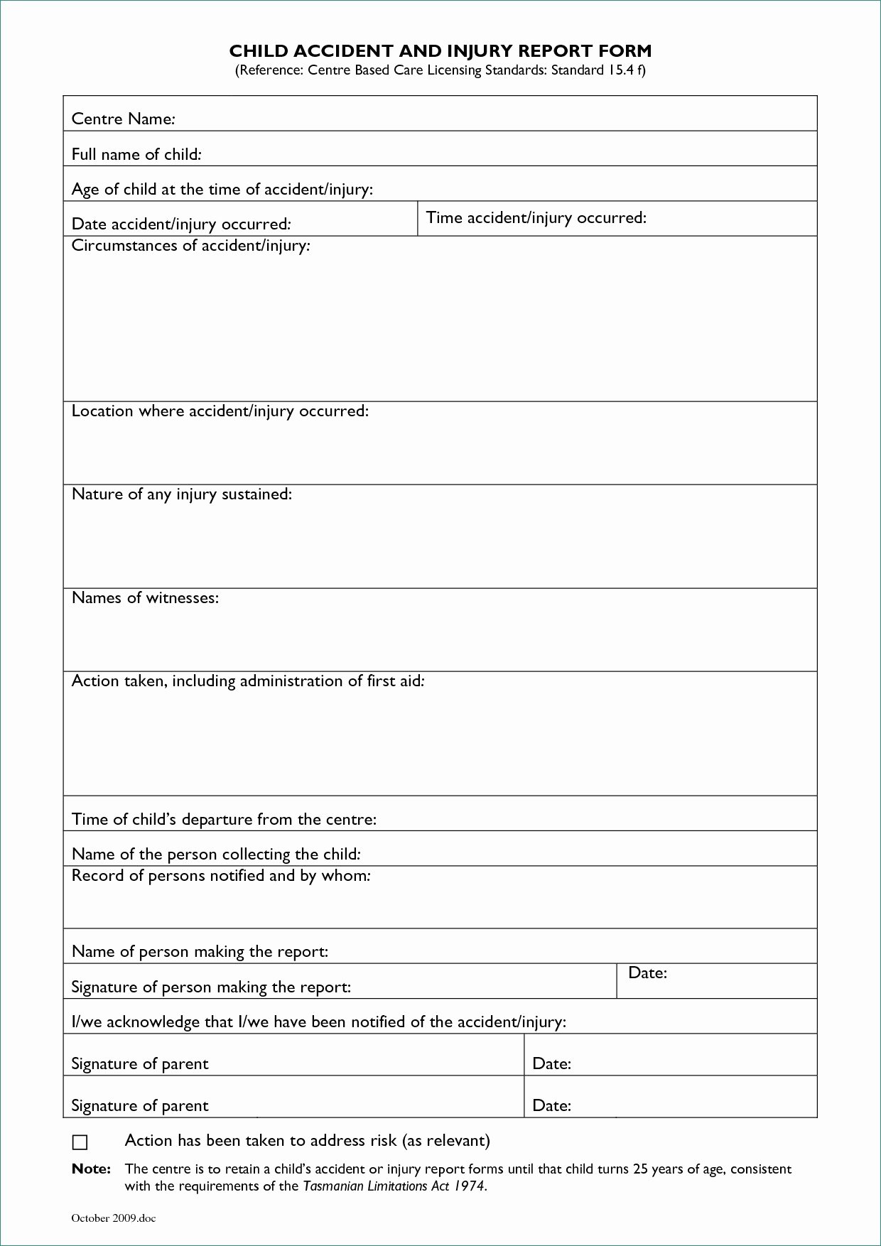 Employee Accident Report Template Awesome Inspirational Collection Employee Injury Report form