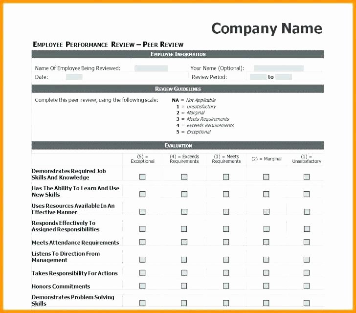 Employee Annual Review Template Elegant Employee Appraisal forms Fill Save Annual Review Template