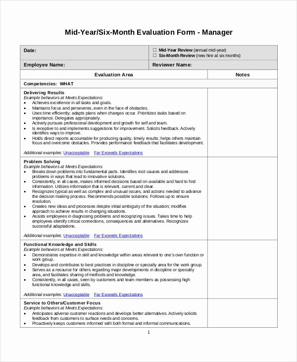 Employee Annual Review Template Elegant Employee Review Templates 10 Free Pdf Documents