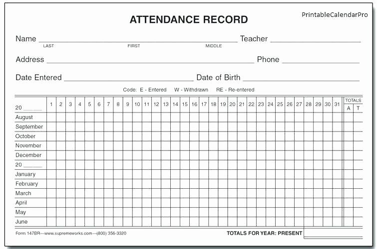 Employee attendance Records Template Fresh Meeting attendance Sign In Sheet Template Staff