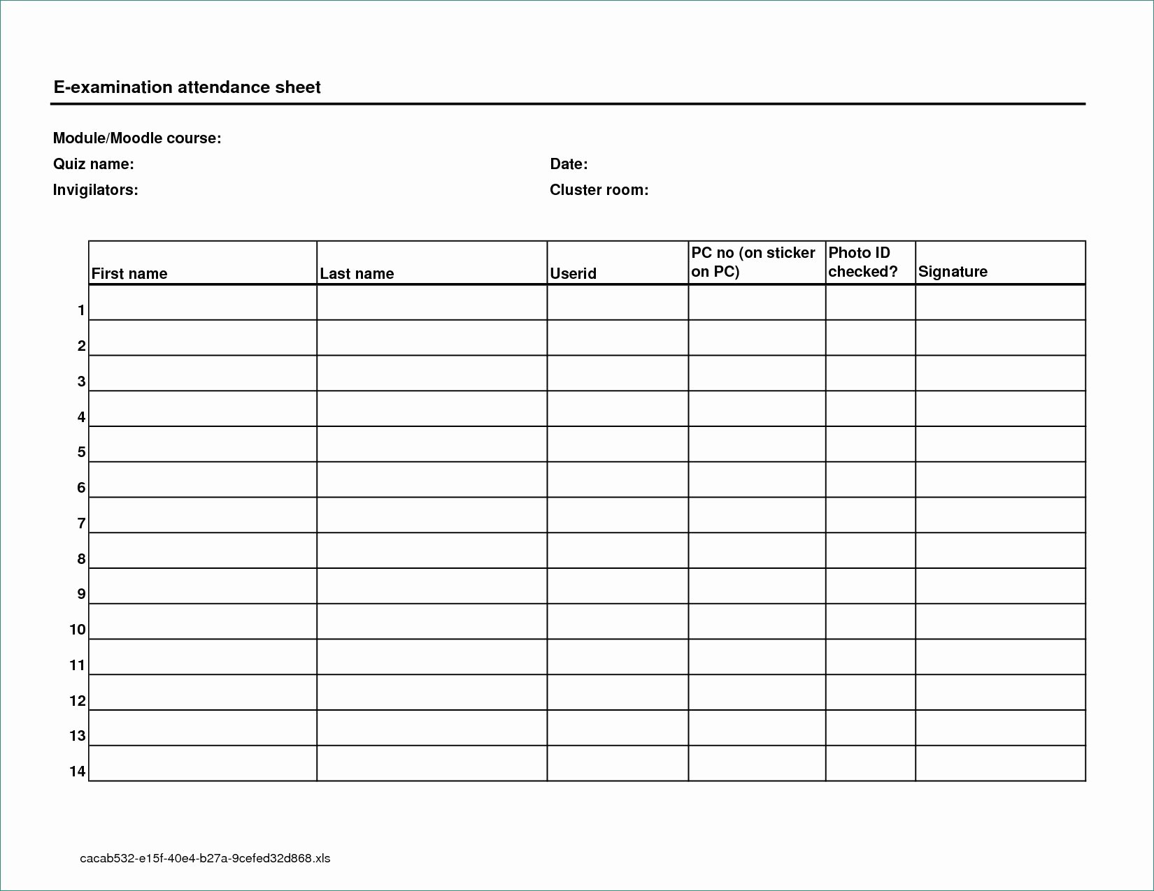 Employee attendance Records Template Lovely attendance Record Template Authentic Weekly attendance