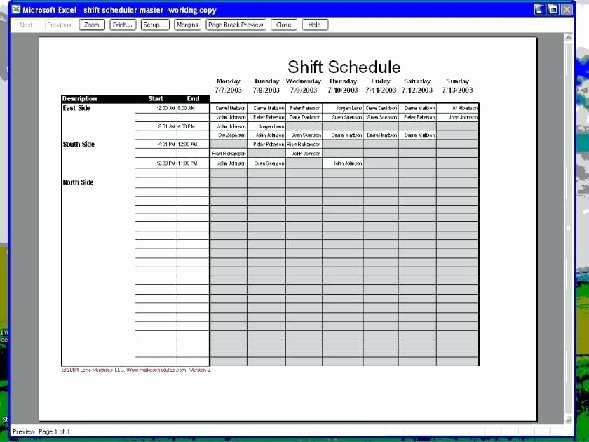 Employee Daily Work Schedule Template New Work Schedule Template Work In Progress Excel Template