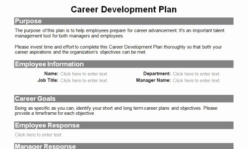 Employee Development Plan Template Elegant Human Resource forms for the Entire Employee Lifecycle