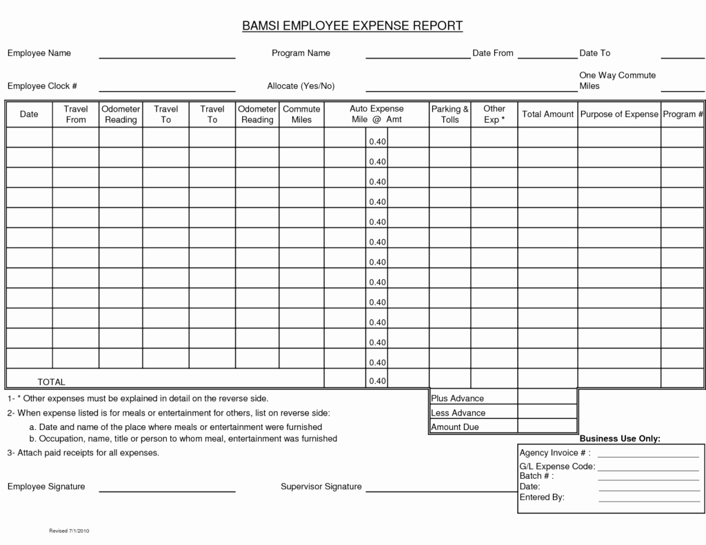 Employee Expense Report Template Inspirational Blank Expense Report Mughals