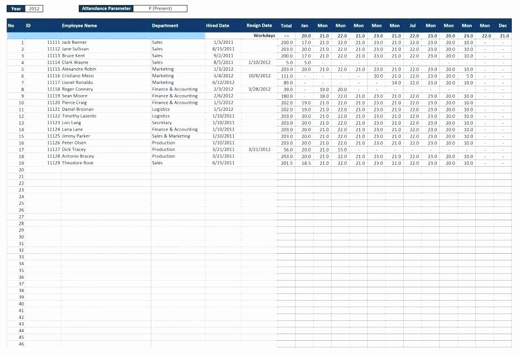 Employee Performance Tracking Template Excel Luxury 93 Employee Productivity Tracker Excel Employee