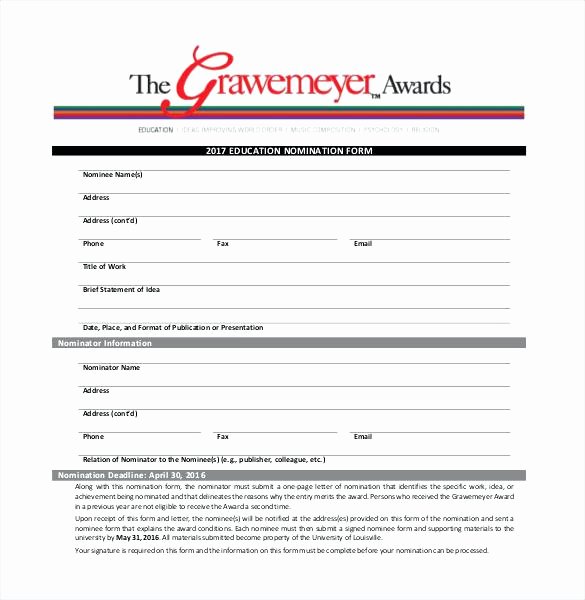 Employee Recognition form Template Inspirational Employee Recognition Presentation Program Samples