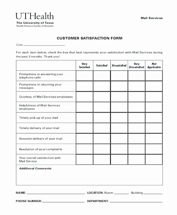 Employee Satisfaction Survey Template Word Awesome Customer Satisfaction Surveys Templates Free Survey