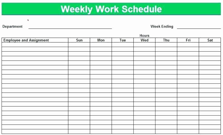 Employee Schedule Template Word Luxury Work Schedule Template Word – Flybymedia