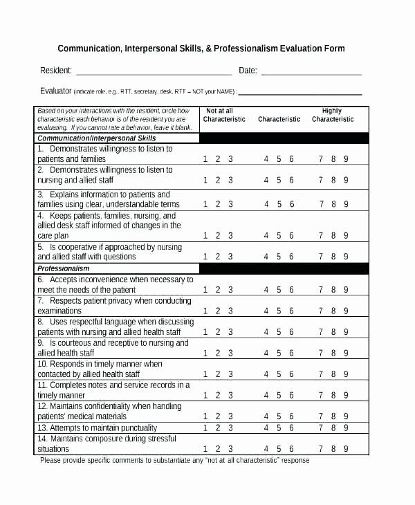 Employee Skills assessment Template Awesome Skills assessment Template