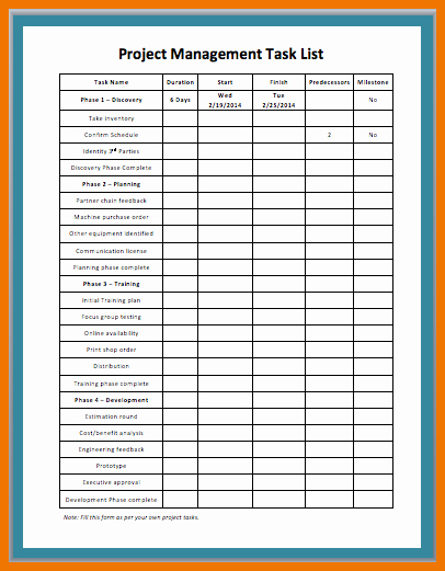 Employee Task List Template Unique Employee Task List Template to Pin On Pinterest