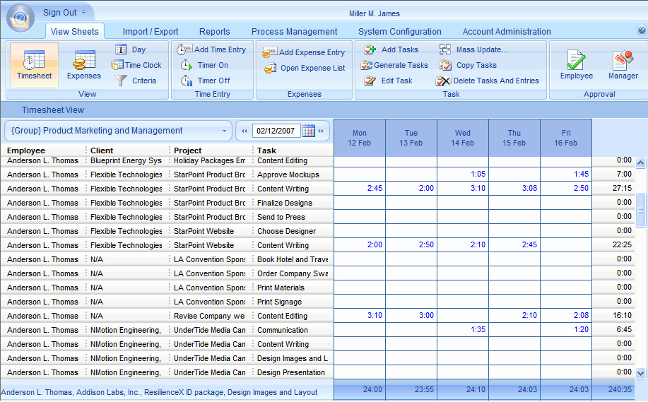 Employee Time Tracking Template Best Of Web Timesheet and Employee Time Tracking software