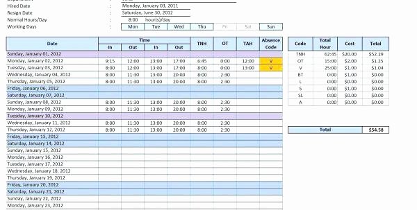 Employee Time Tracking Template Inspirational Employee Time Off Tracker Template – Cassifields