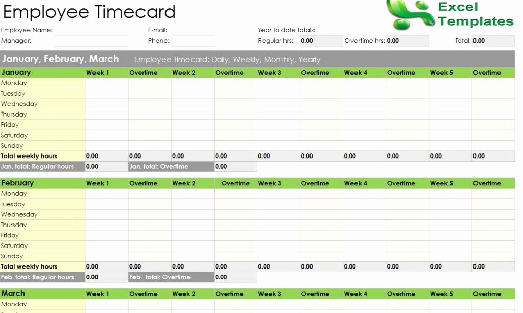 Employee Time Tracking Template Luxury Employee Timesheet Spreadsheet form Excel Templates